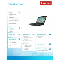 ThinkPad 13 G2 20J1004EPB W10Pro i3-7100U/8GB/256GB/INT/13.3
