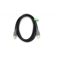 Kabel połączeniowy USB 2.0 HighSpeed Typ USB A/USB B M/M czarny 1,8m-865205