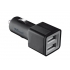 12W Car Charger with 2 USB ports - black-912995